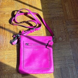 Coach Fuchsia Crossbody Bag